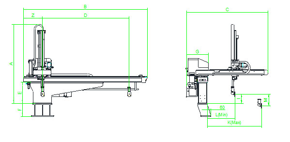 LK Series – High Speed Robot Arm